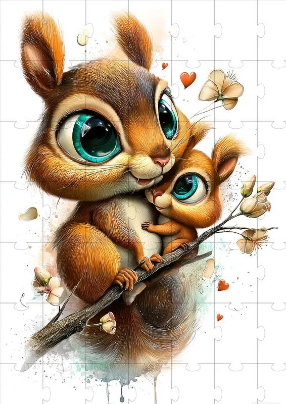 Cute Mothers Day Animal Scenes