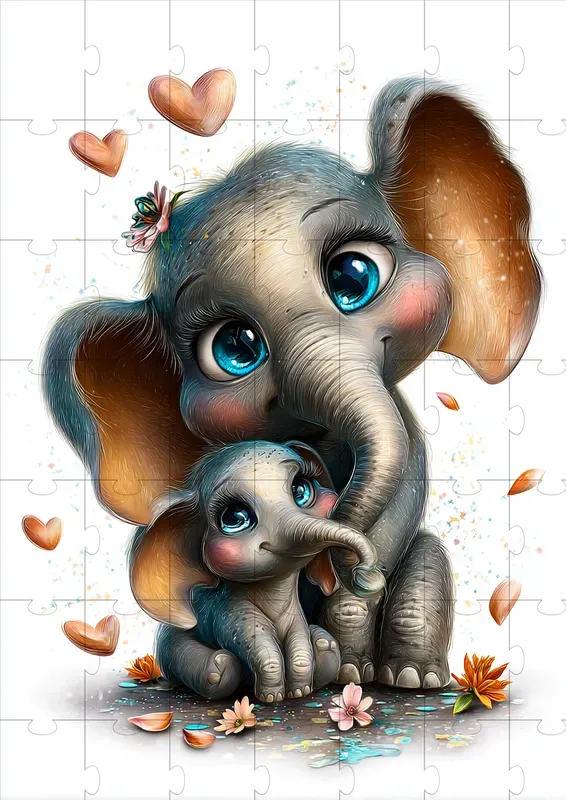Cute Mothers Day Animal Scenes