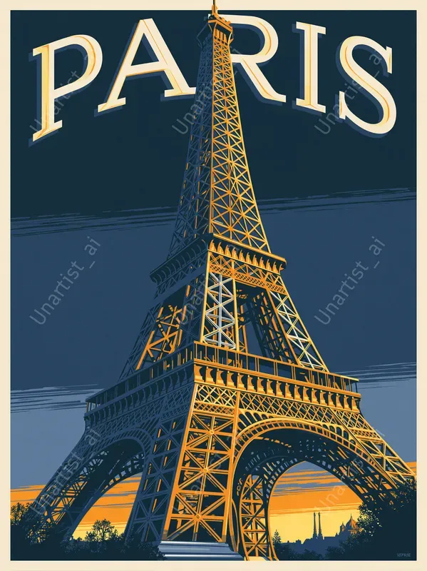 Retro 1950s Travel Posters