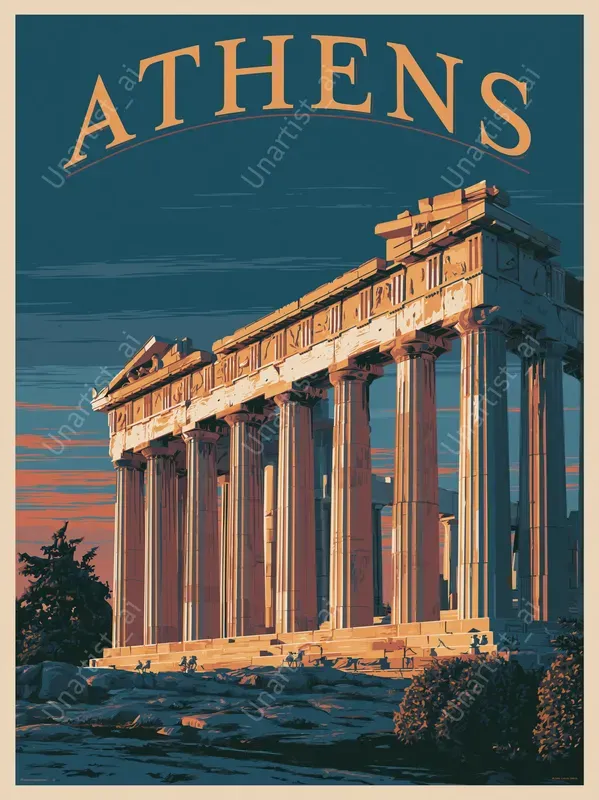 Retro 1950s Travel Posters