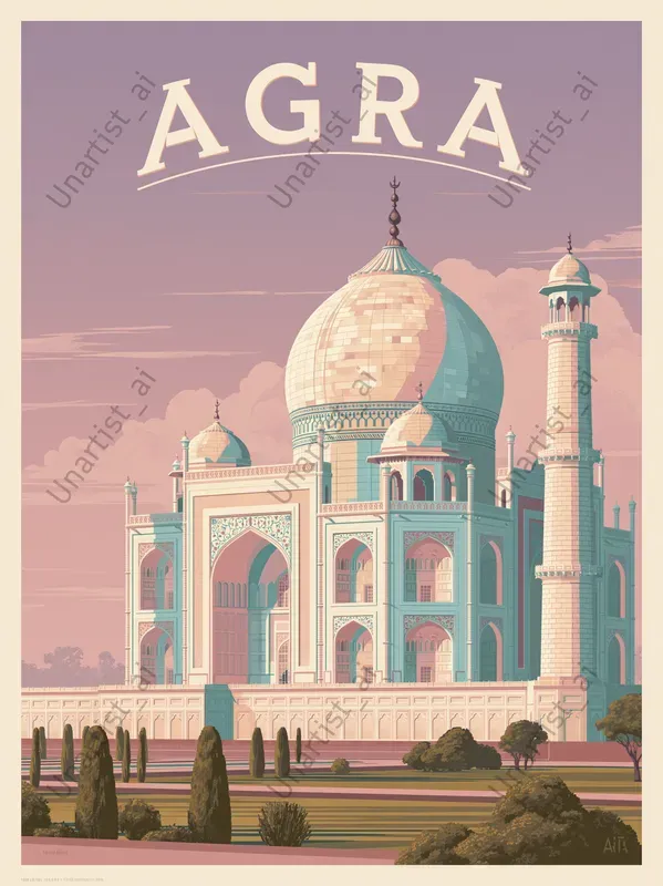 Retro 1950s Travel Posters