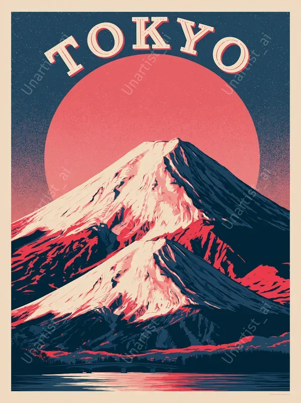 Retro 1950s Travel Posters