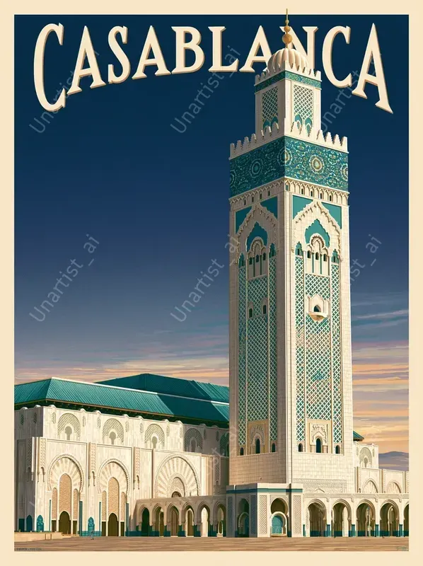 Retro 1950s Travel Posters