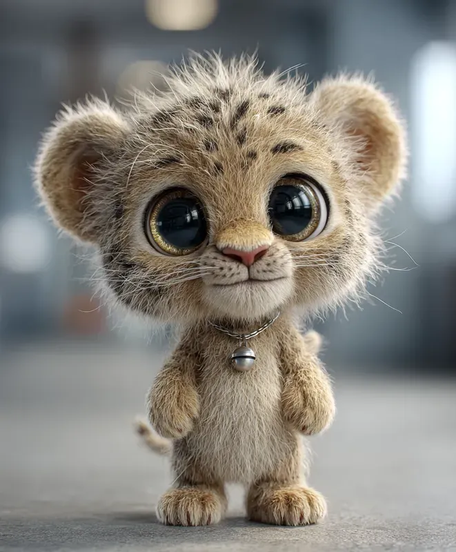 Goofyeyed Chibi Animal Characters