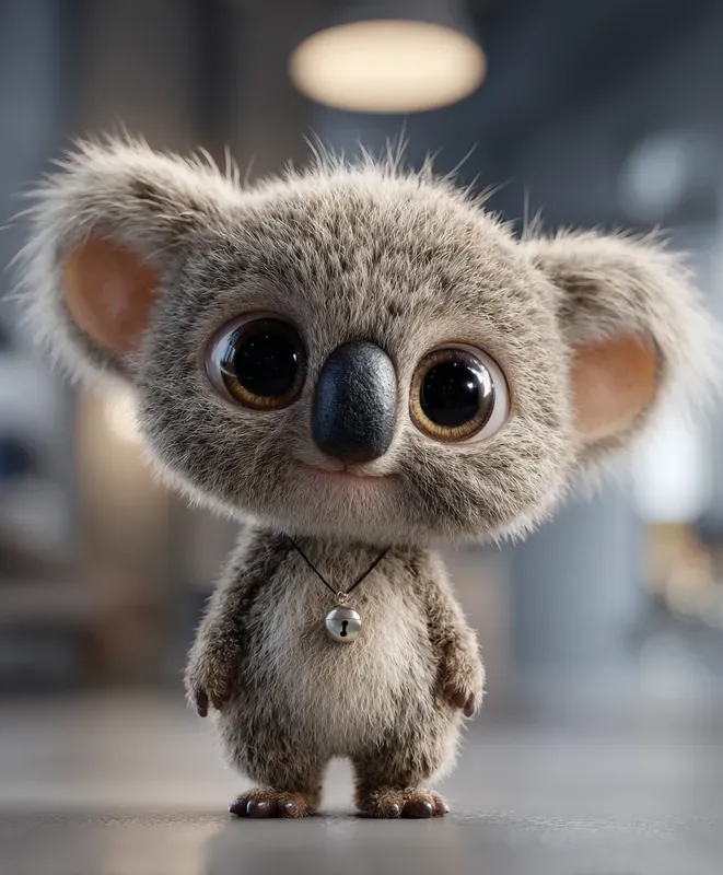 Goofyeyed Chibi Animal Characters