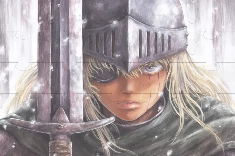 Kentaro Miura Style Colored Manga Art