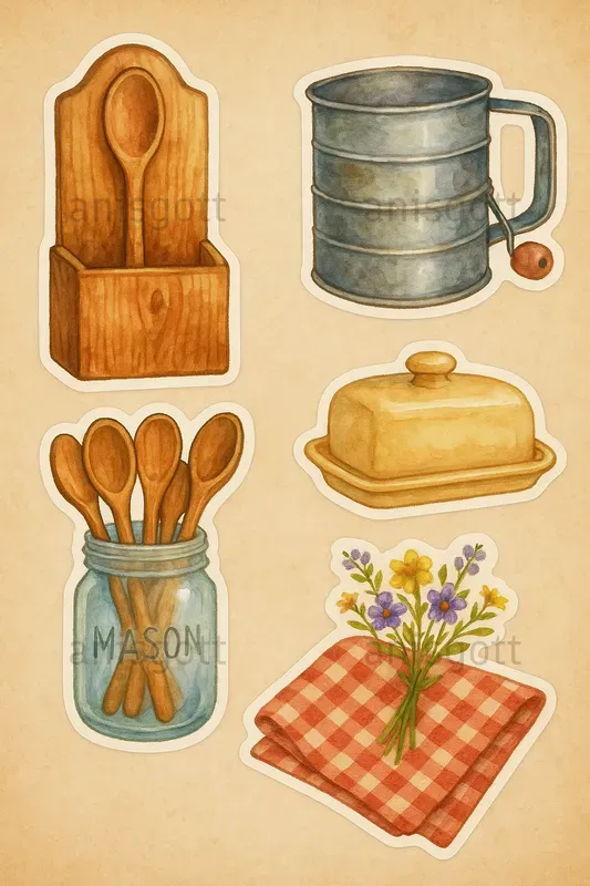 Rustic Farmhouse Junk Journal Kits