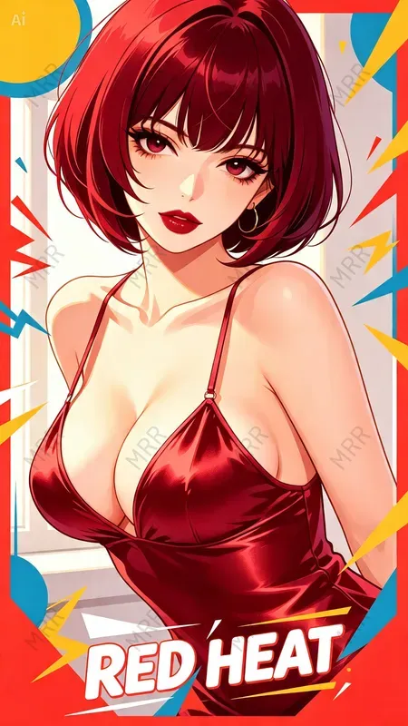 Vibrant Satin Slip Instagrams