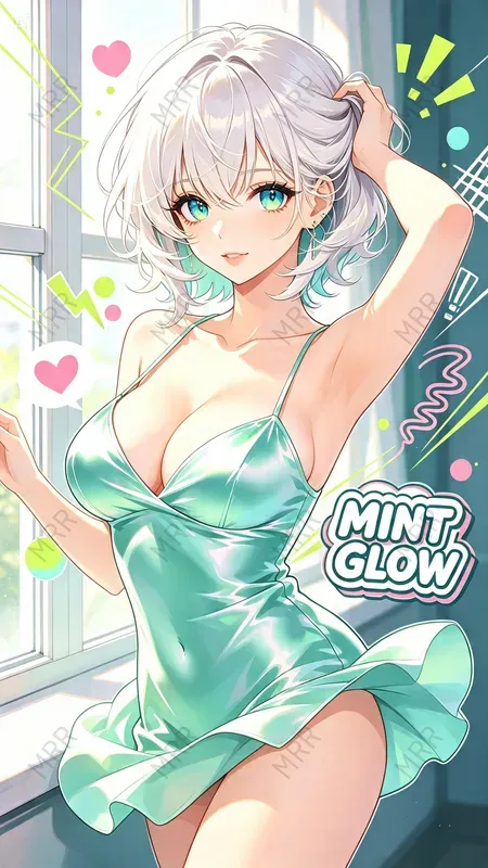 Vibrant Satin Slip Instagrams