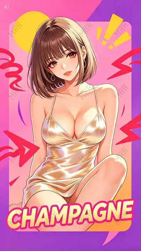 Vibrant Satin Slip Instagrams