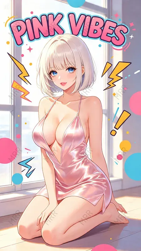 Vibrant Satin Slip Instagrams