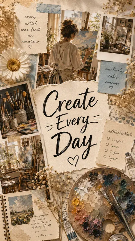 Aesthetic Lifestyle Collage Templates
