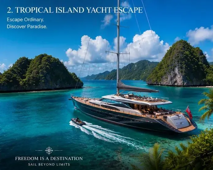 Cinematic Luxury Yacht Advertisements
