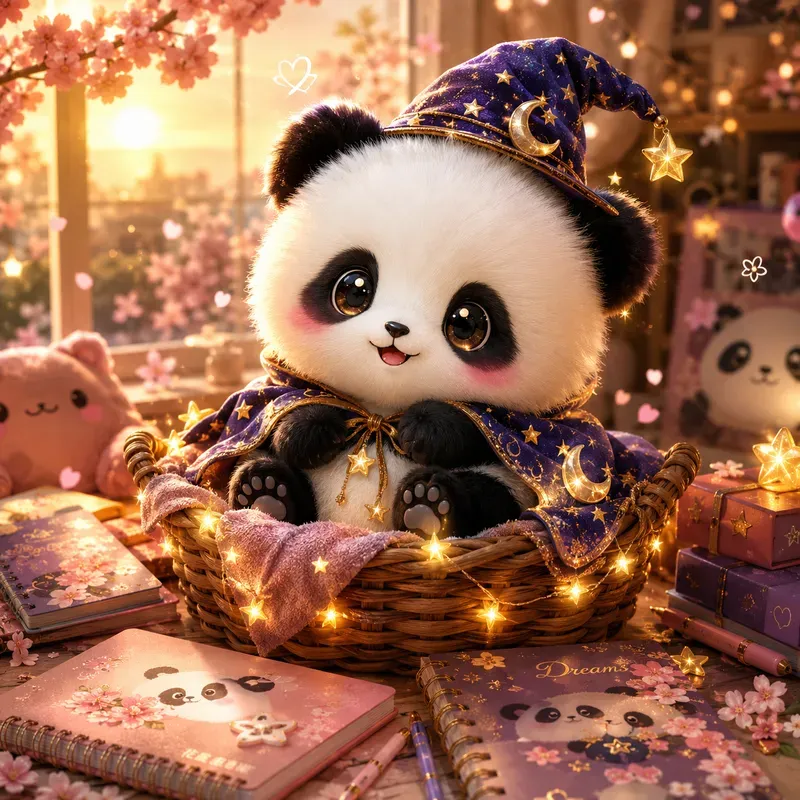 Kawaii Cozy Animal Portraits