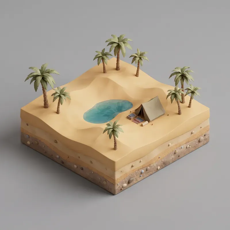 Isometric 3D Mini Worlds Objects