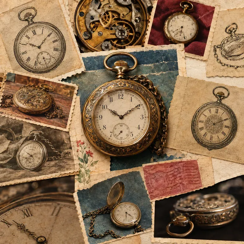 Vintage Archival Collages