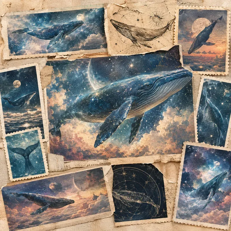 Vintage Archival Collages