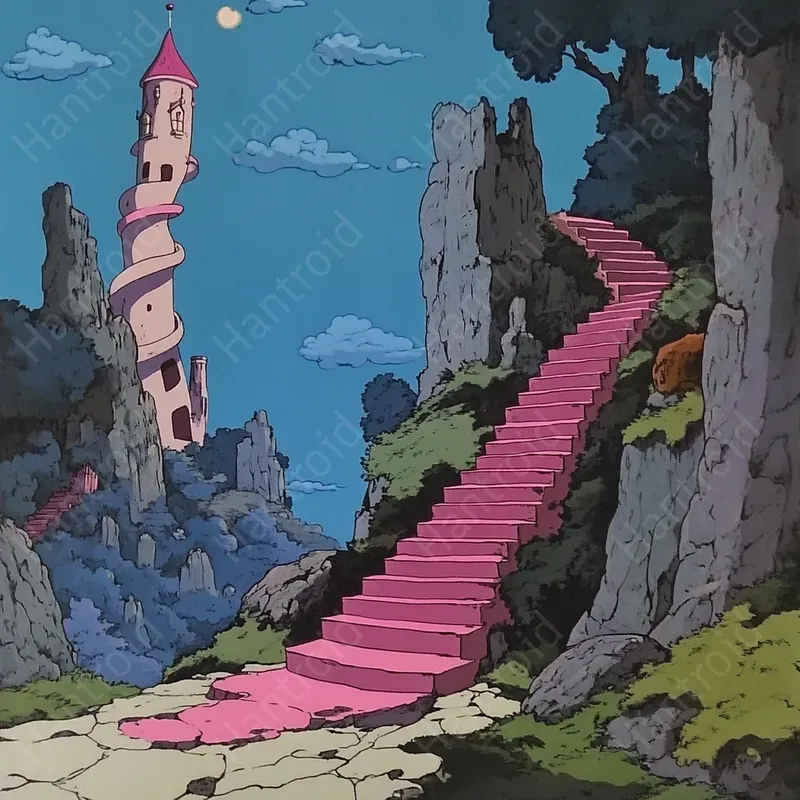 Surrealist Time Distortion Art