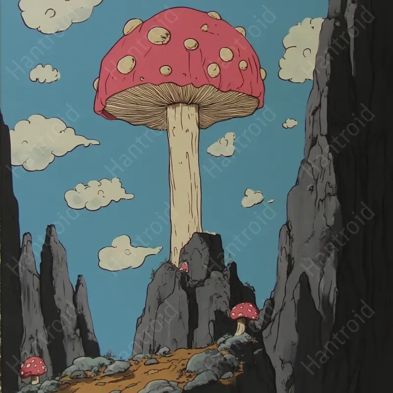 Surrealist Time Distortion Art