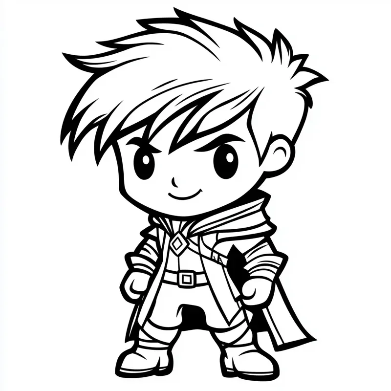 Marvel Kawaii Characters Coloring Pages