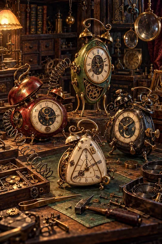 Crooked Gothic Clockwork Oddities