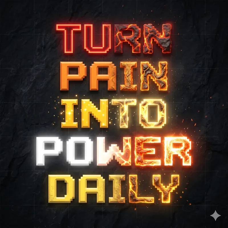 Pixel Realism Text Generator