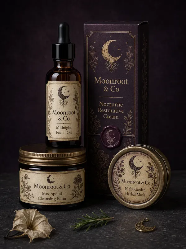 Halloween Apothecary Packagings