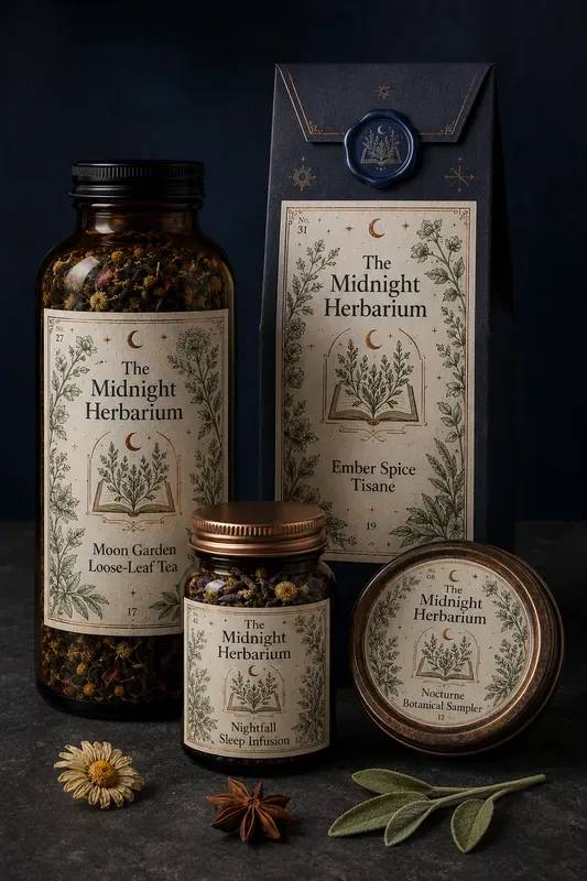 Halloween Apothecary Packagings