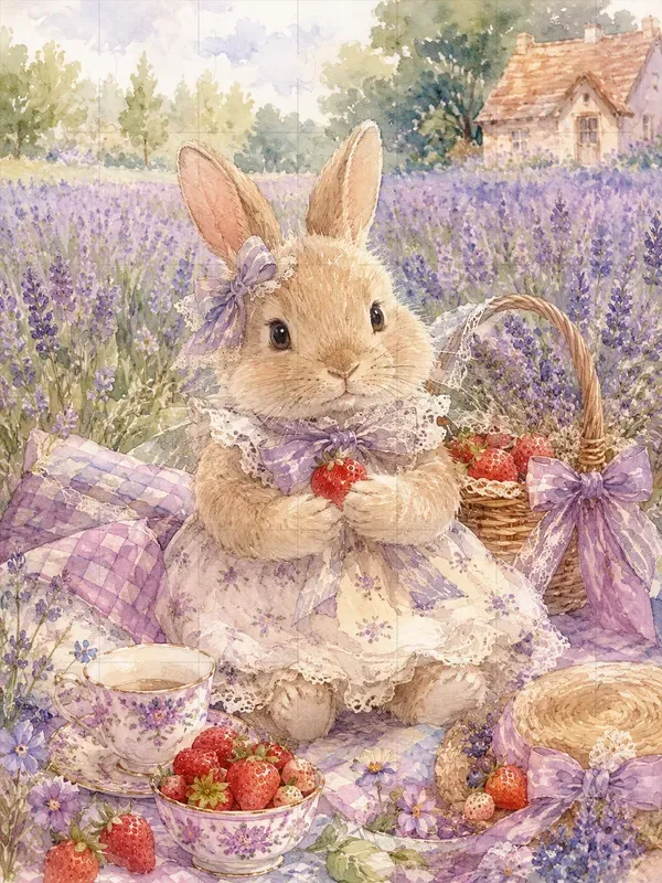 Coquette Picnic Watercolors