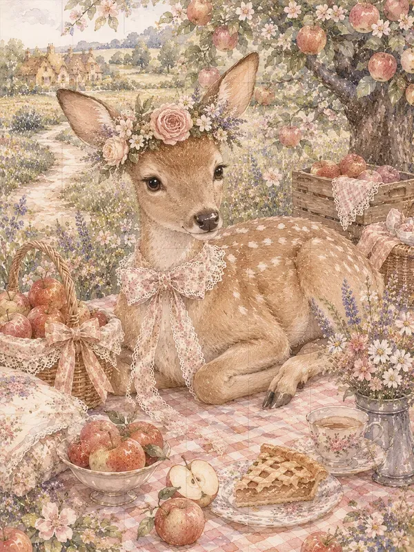 Coquette Picnic Watercolors