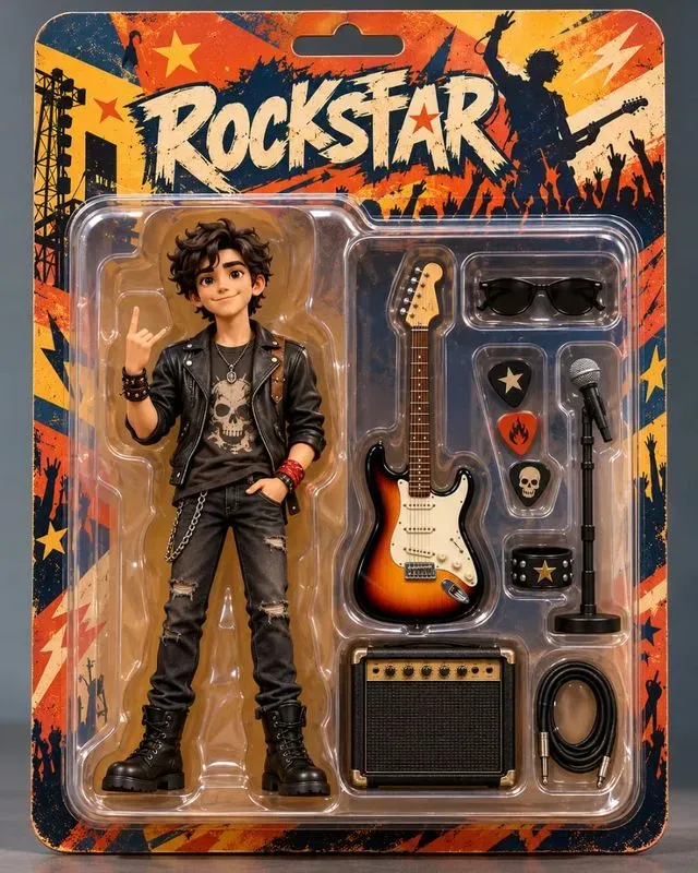 3D Collectible Blister Pack Generator