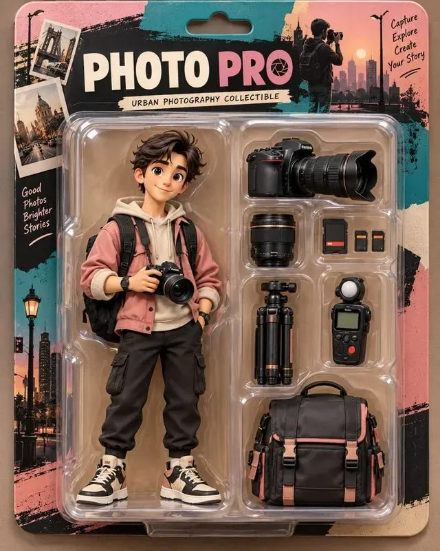 3D Collectible Blister Pack Generator