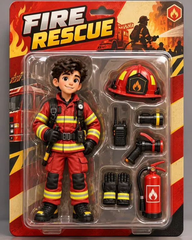 3D Collectible Blister Pack Generator
