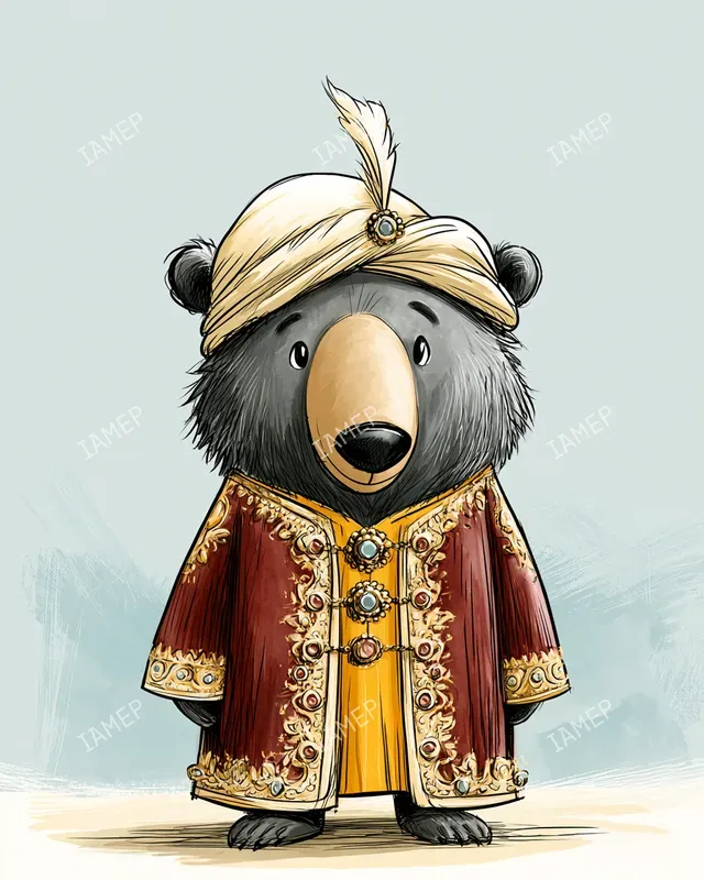 Royal Storybook Character Illustrations