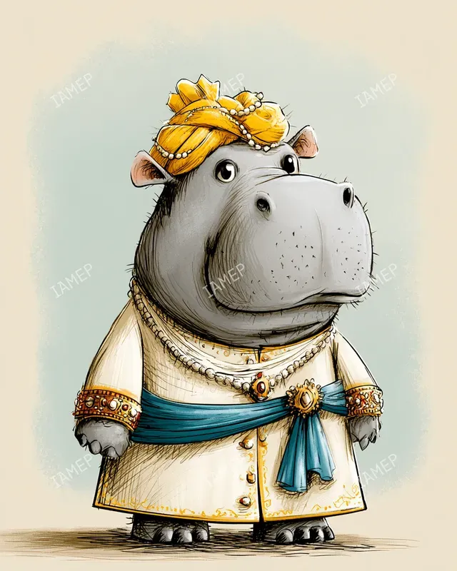 Royal Storybook Character Illustrations