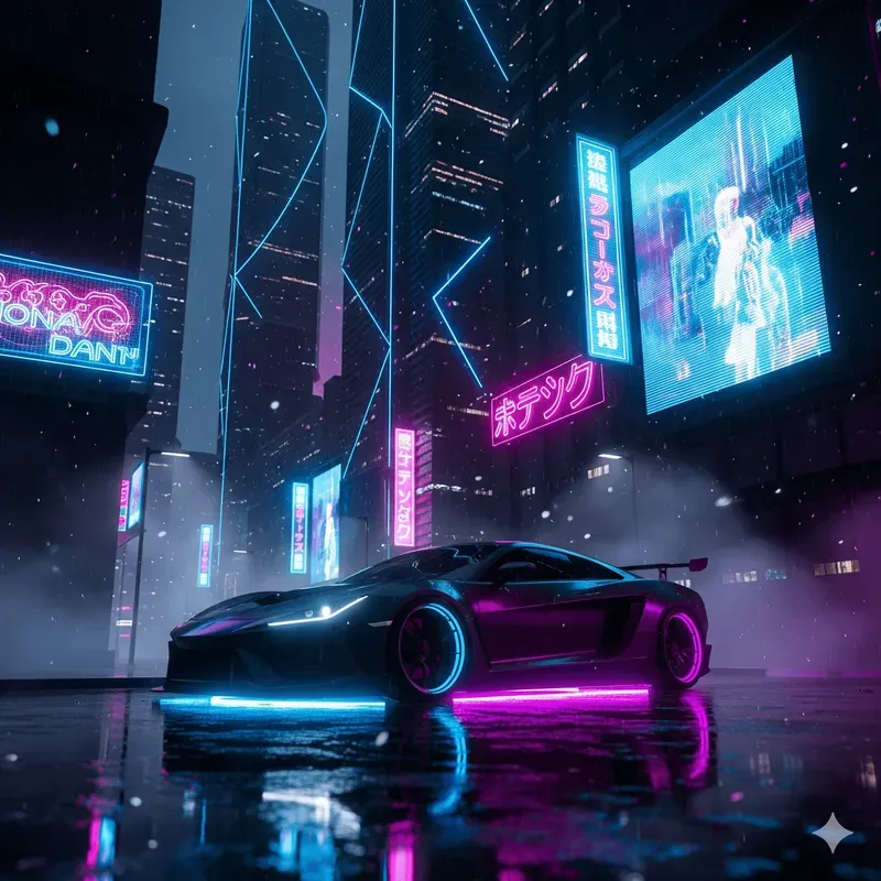 The Stylized Cyberpunk Series