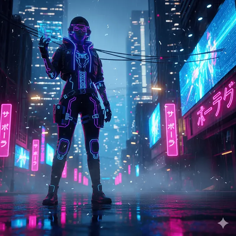 The Stylized Cyberpunk Series