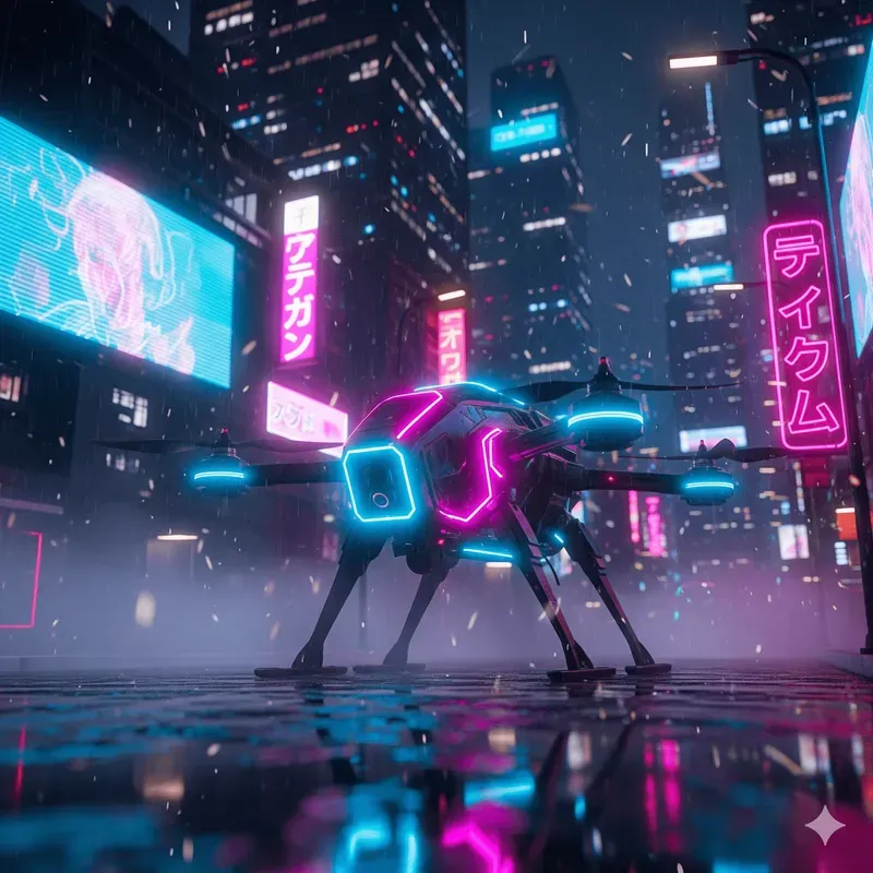 The Stylized Cyberpunk Series