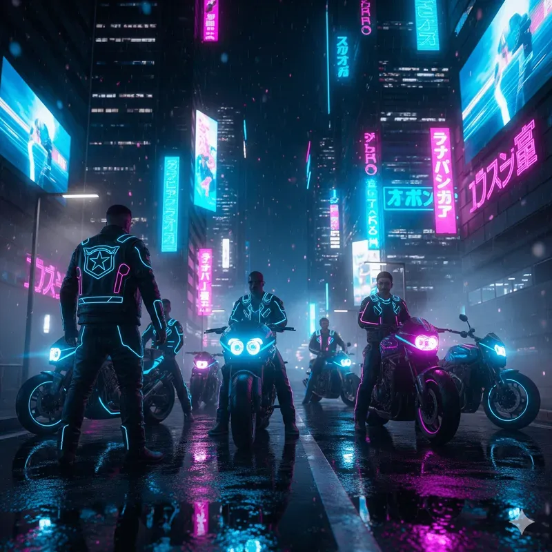 The Stylized Cyberpunk Series