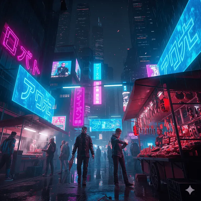 The Stylized Cyberpunk Series