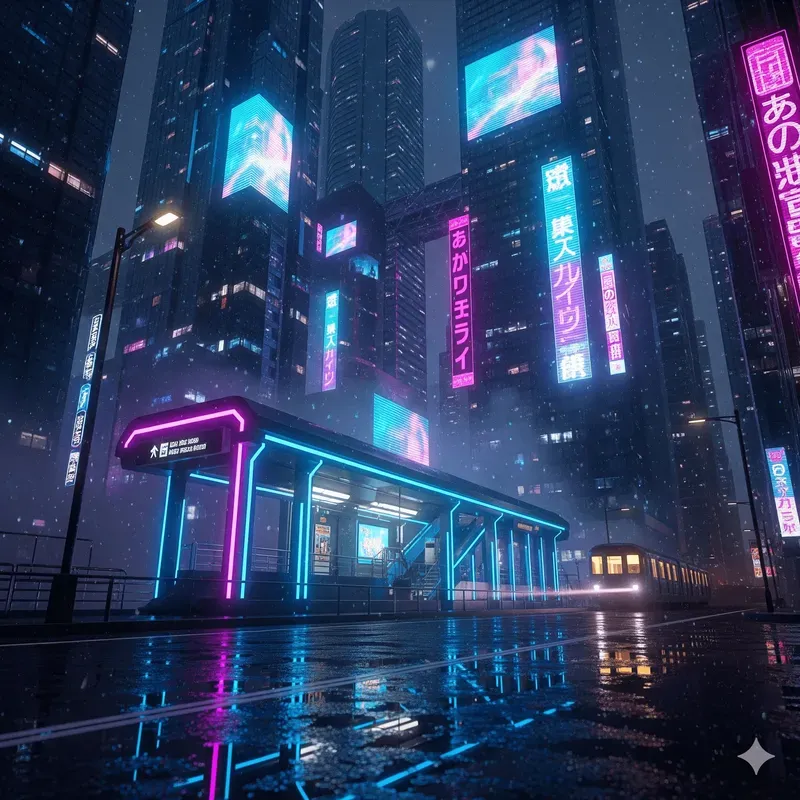The Stylized Cyberpunk Series