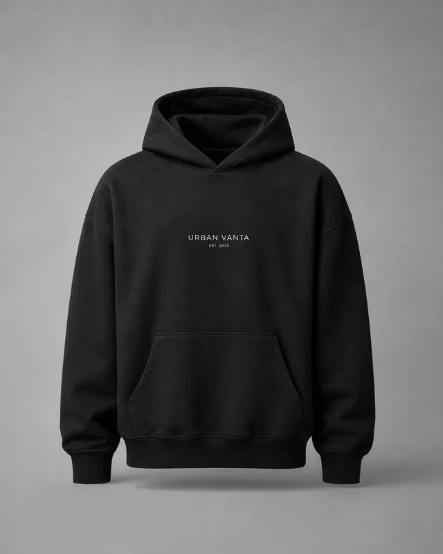 Oversized Tshirt And Hoodie Mockups