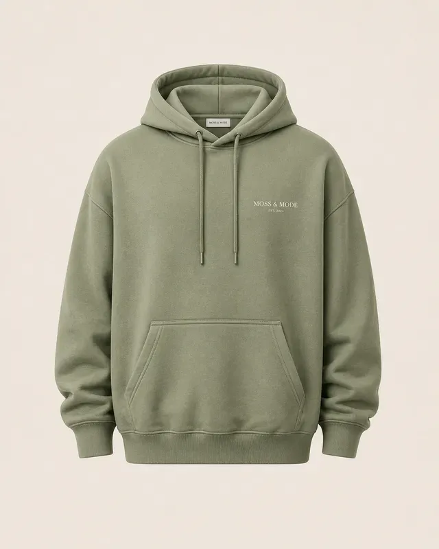 Oversized Tshirt And Hoodie Mockups