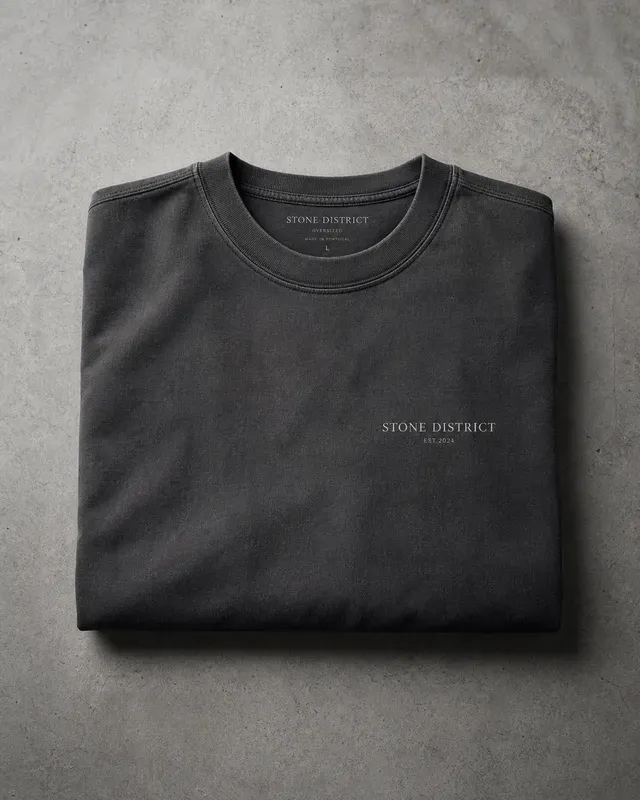 Oversized Tshirt And Hoodie Mockups
