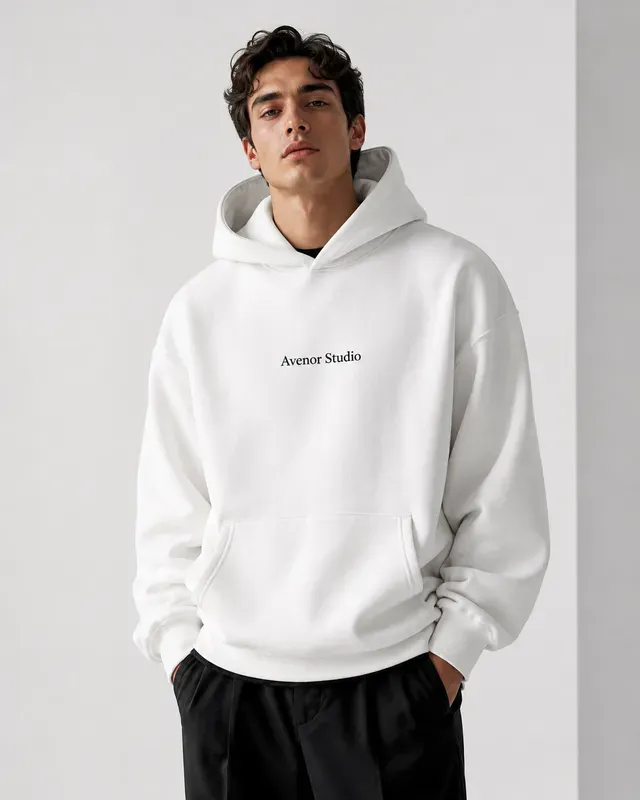 Oversized Tshirt And Hoodie Mockups