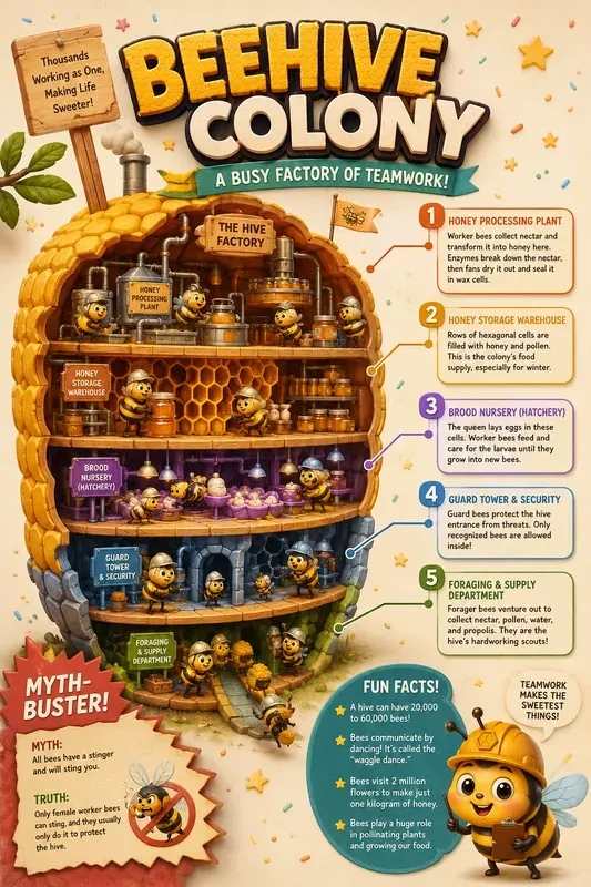 Whimsical Educational Infographic Posters