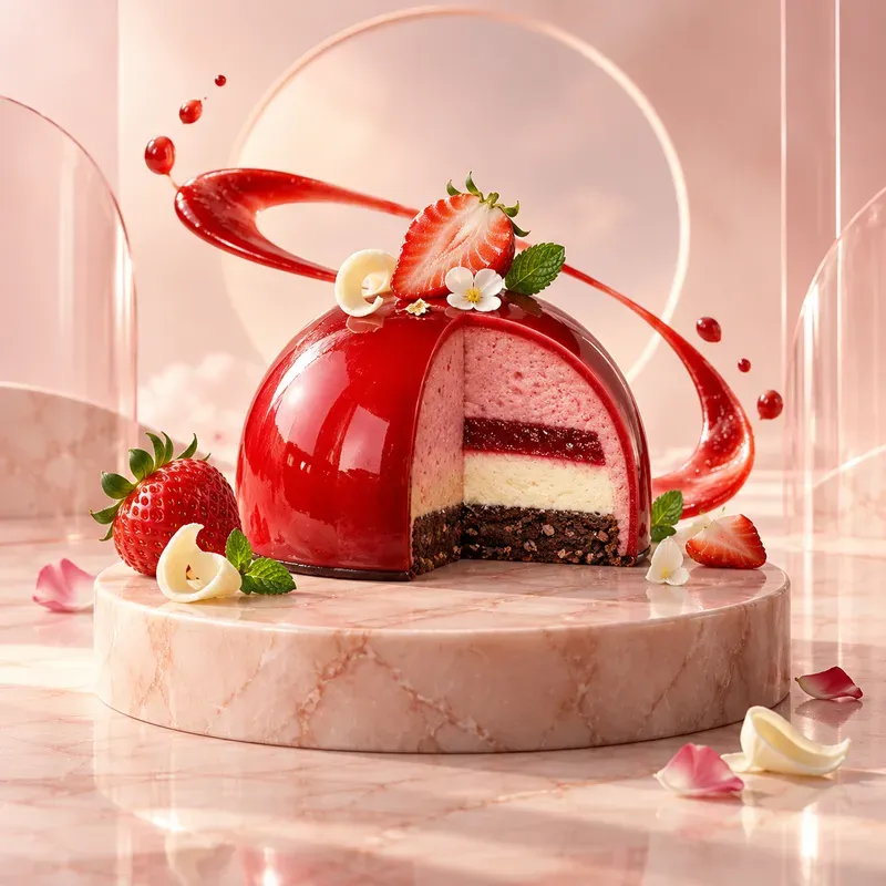 Luxury Dessert Advertising Photos