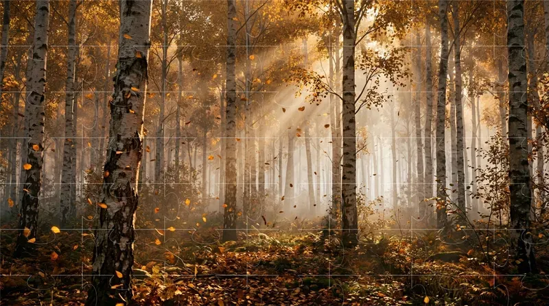 Cinematic Forest Scene Generator