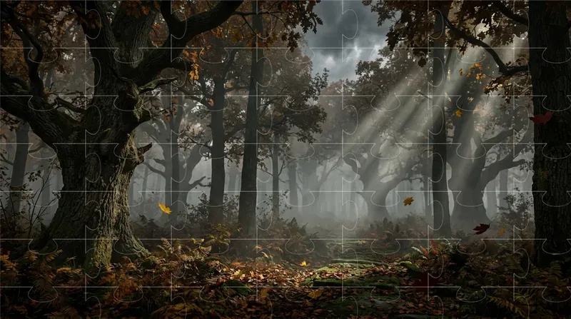 Cinematic Forest Scene Generator