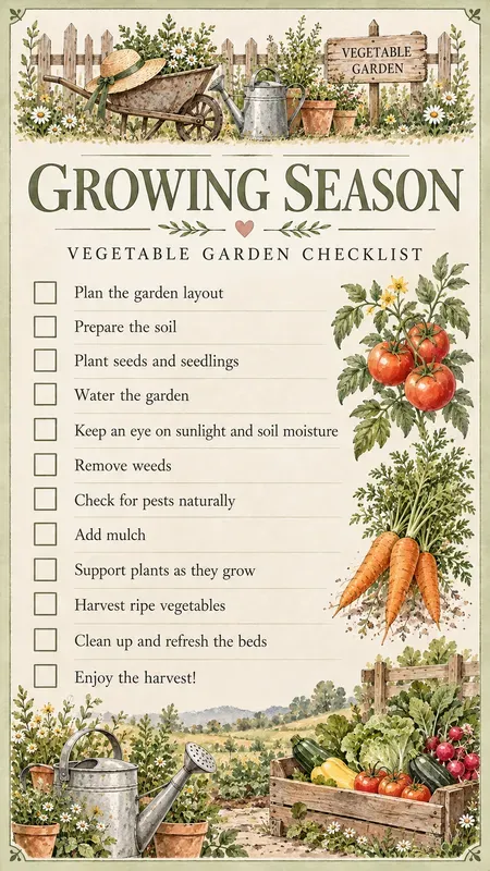 American Farm Printable Checklists